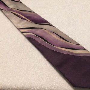 Purple Stacy Adams tie
